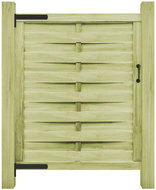 Garden gate impregnated pine 100 × 125 cm green - Fence Gate