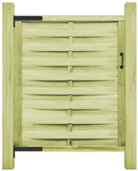 Garden gate impregnated pine 100 × 150 cm green - Fence Gate