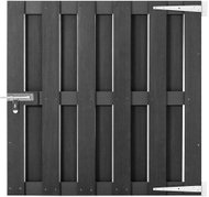Garden gate WPC 100 × 100 cm grey - Fence Gate