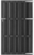 Garden gate WPC 100 × 170 cm grey - Fence Gate