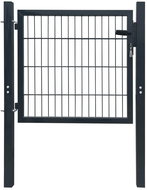 2D fence gate (single leaf), anthracite grey, 106 × 130 cm - Fence Gate