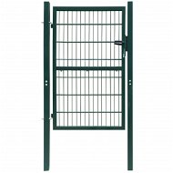 Plotová bránka 2 D (jednokrídlová), zelená, 106 × 190 cm - Bránka k plotu