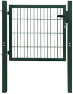 Fence gate steel green 103 × 150 cm - Fence Gate