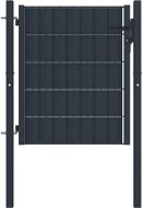 Fence gate steel 100 × 81 cm anthracite - Fence Gate