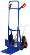 Folding sack trolley with 6 wheels blue - Cart