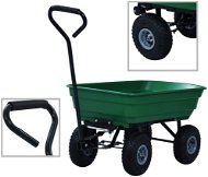 Zahradní sklápěcí ruční vozík 300 kg 75 l zelený - Vozík