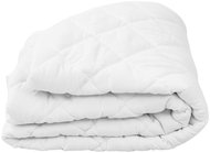 Quilted mattress protector white 70 × 140 cm thick - Mattress Protector