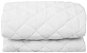 Quilted mattress protector white 120 × 200 cm lightweight - Mattress Protector