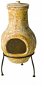 RedFire Fireplace Tampico yellow 31 × 31 × 68 cm baked clay - Wood Stove