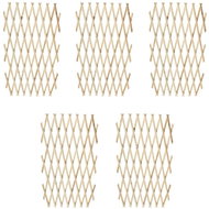 Trellis 5 pcs solid wood 180 × 90 cm - Fence