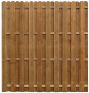 Anti-view fence panel impregnated pine 170 × 170 cm - Fence