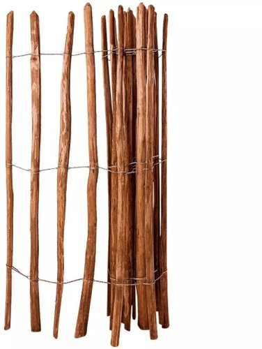 Slatted fence hazel wood 150 × 250 cm - Fence - Main image