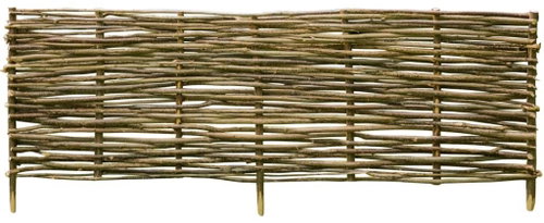 Garden fence hazel wood 150 × 40 cm - Fence - Main image
