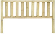 Garden fence with 2 posts impregnated pine 182 × 110 cm - Fence