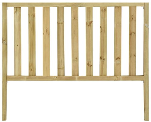 Zahradní plot se 2 sloupky impregnovaná borovice 182 × 150 cm - Plot - Hlavní obrázek