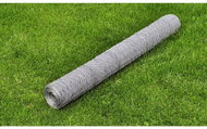 Hen house mesh galvanized steel 25 × 1 m silver - Wire Mesh