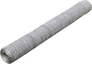 Hen house mesh galvanized steel 25 × 1 m silver - Wire Mesh