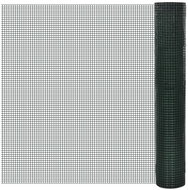 PVC galvanized mesh for chicken coop 25 × 1 m green - Wire Mesh