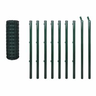 Euro fence steel 10 × 0,8 m green - Fence