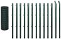 Euro fence steel 25 × 0,8 m green - Fence