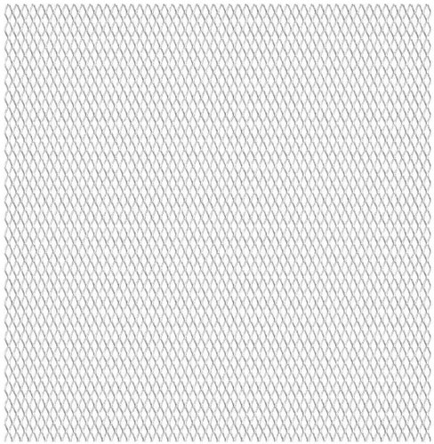 Garden wire fence stainless steel 100 × 85 cm 20 × 10 × 2 mm - Fence - Main image