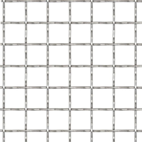 Garden mesh corrugated mesh stainless steel 50 × 50 cm 31x31x3 mm - Wire Mesh - Main image