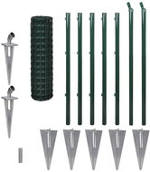Euro fence steel 10 × 1 m green - Fence
