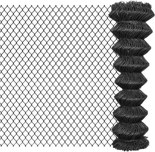 Wire mesh steel 15 × 1,5 m grey - Wire Mesh - Main image