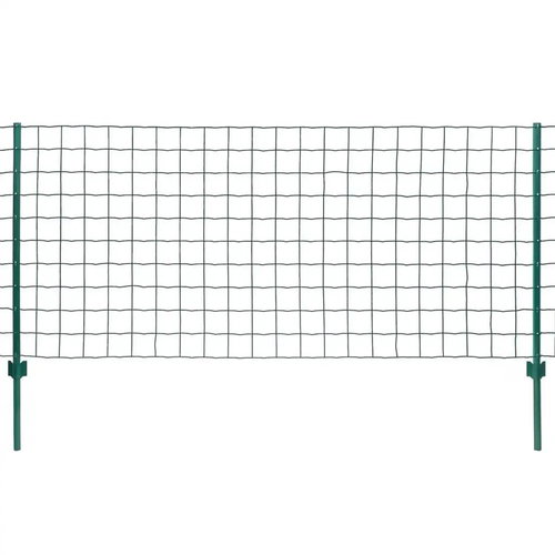 Euro fence steel 20 × 0,8 m green - Metal Fence - Main image