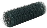 Fencing for chicken coop steel PVC layer 25 × 0,5 m green - Wire Mesh