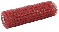 Fencing for chicken coop PVC steel layer 25 × 0,5 m red - Wire Mesh