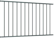Fence piece powder coated steel 1,7 × 0,75 cm angular - Fence Components