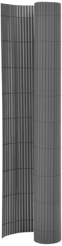 Double-sided garden fence 170 × 300 cm grey - Fence - Main image