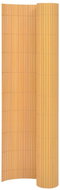 Double-sided garden fence 170 × 500 cm yellow - Fence