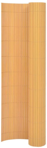 Double-sided garden fence 170 × 500 cm yellow - Fence - Main image