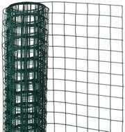 Nature Wire mesh square 1x5 m 13 mm plastic coated steel green - Wire Mesh