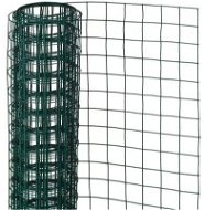 Nature Wire mesh squares 0,5x2,5m 13 mm, plastic coated steel green - Metal Fence