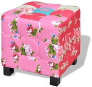 Patchwork ottoman country style quality - Footstool