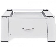 Plinth Washing Machine Base with Drawer, White - Podstavec