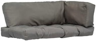 Pallet furniture pads 3 pcs grey polyester - Cushion