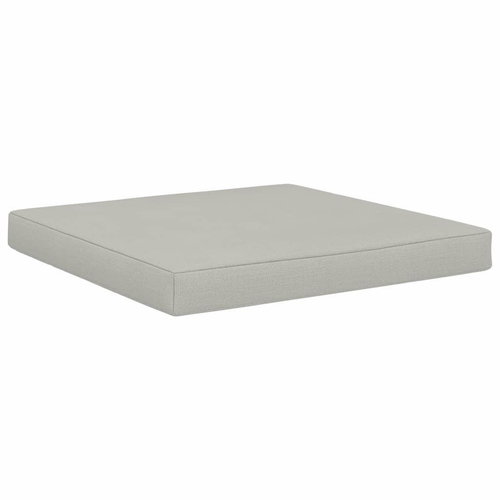 Pallet furniture cushion 60 × 61,5 × 6 cm beige textile - Cushion - Main image