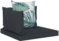 Sofa cushions from pallets 4 pcs anthracite textile - Cushion