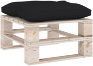 Pallet furniture mat 60 × 61 × 10 cm black - Cushion