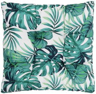 Garden seat cushion leaves 80 × 80 × 10 cm textile - Cushion