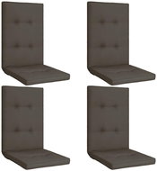 Garden chair pads 4 pcs anthracite 120 × 50 × 5 cm - Cushion