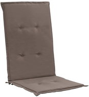 Garden chair pads 4 pcs taupe 120 × 50 × 3 cm - Cushion