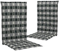 Pads for garden chairs with print 2pcs multicoloured 120x50x3cm - Cushion