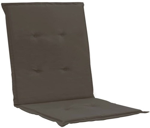 Garden chair pads 4 pcs anthracite 100 × 50 × 3 cm - Cushion - Main image