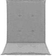 Garden chair pads 4 pcs grey 100 × 50 × 3 cm - Cushion