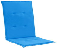 Garden chair pads 2 pcs blue 100 × 50 × 3 cm - Cushion